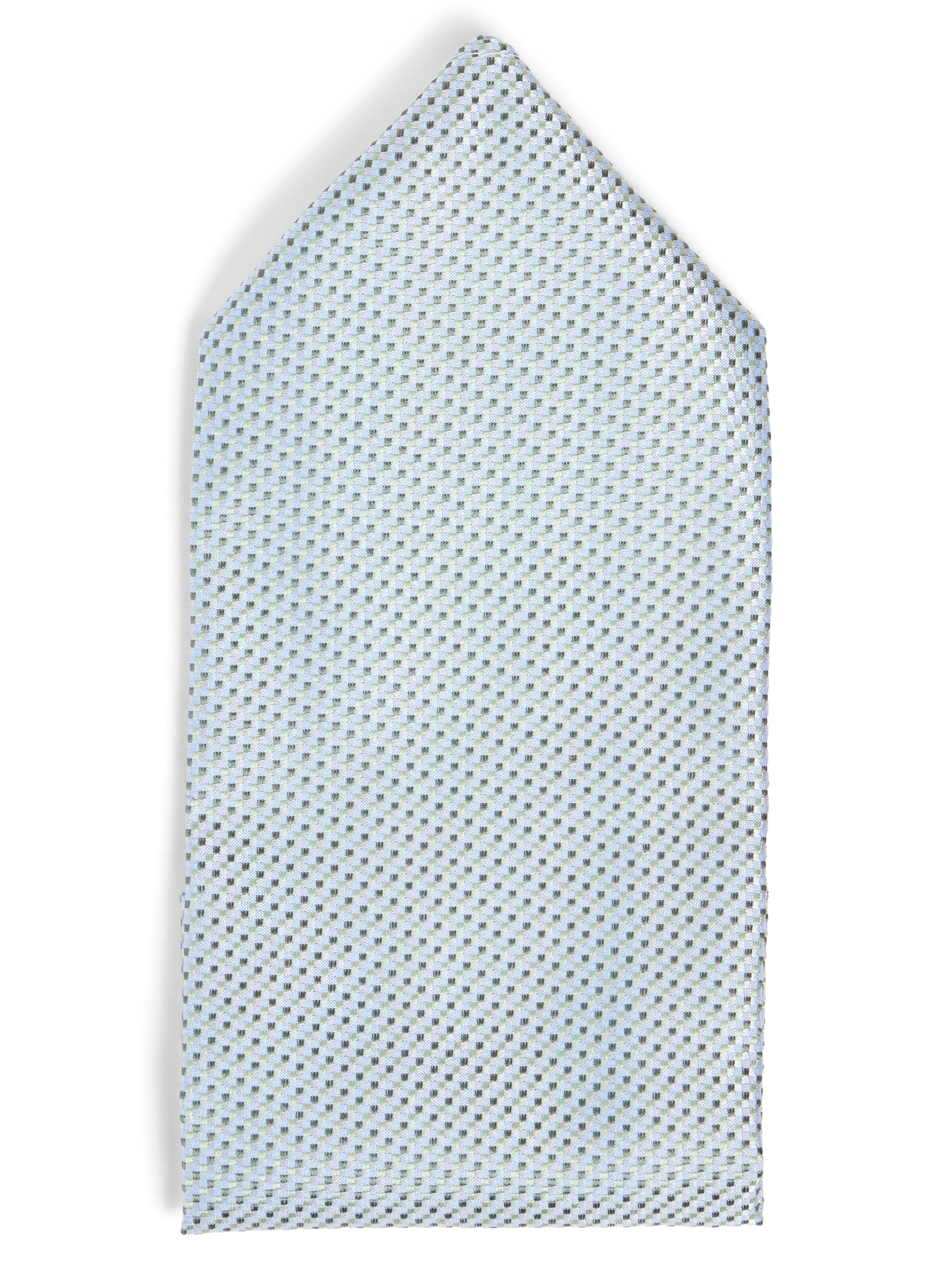 Finshley & Harding London Fliege und Einstecktuch in Silber