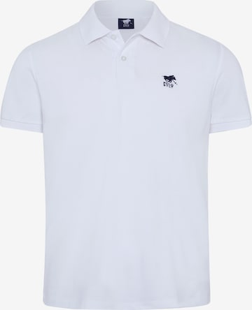 Polo Sylt Shirt in White: front