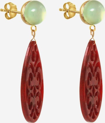 Boucles d'oreilles Gemshine en rouge