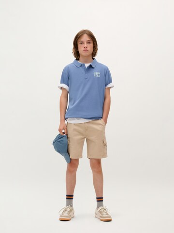 Coupe regular Chemise ' ' Scalpers en bleu : devant