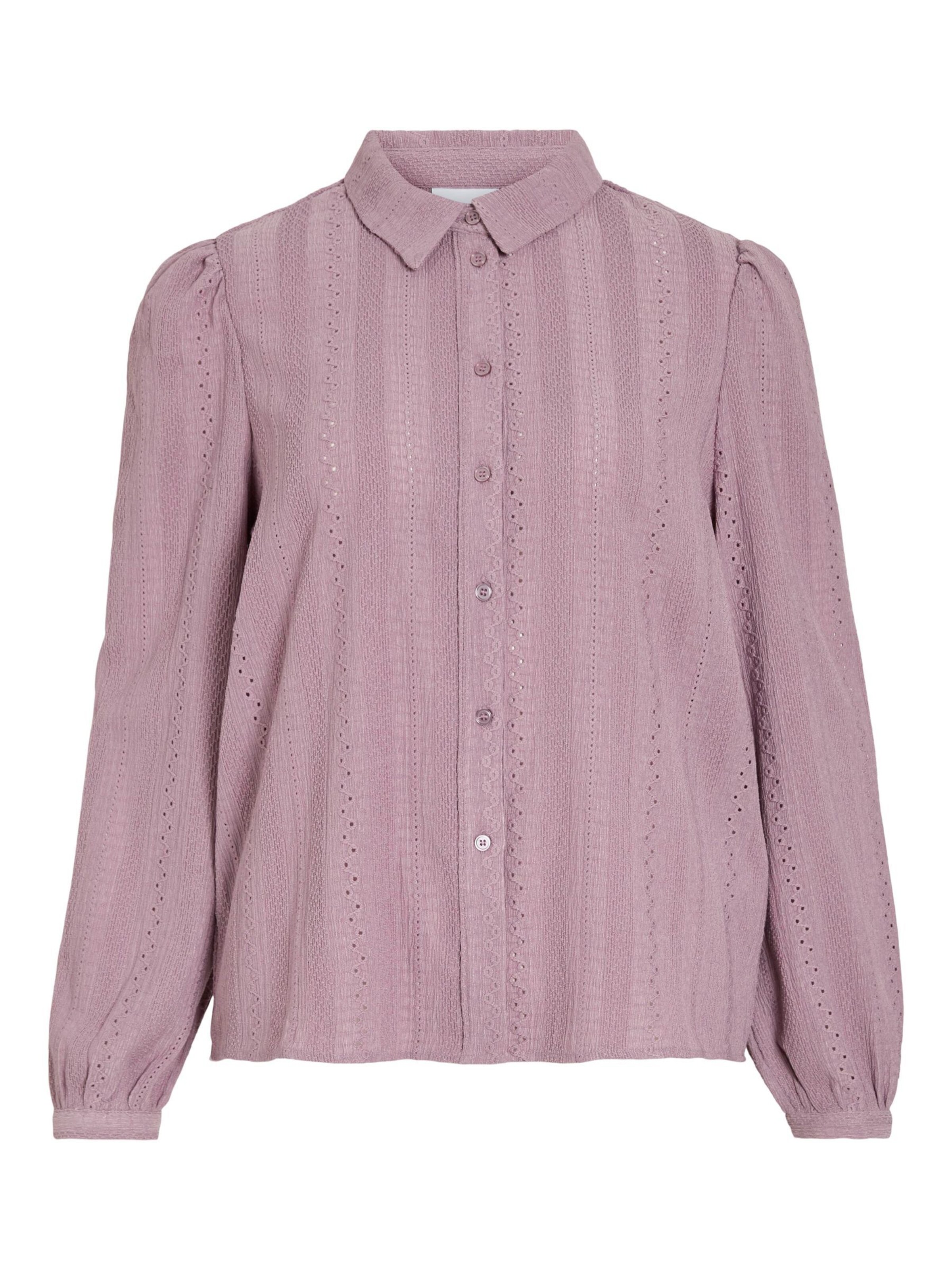 VILA Blouse 'VIZania' in Purple: front