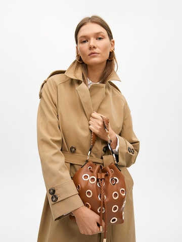 Lola Casademunt Shopper in Bruin: voorkant
