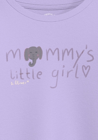 T-Shirt s.Oliver en violet