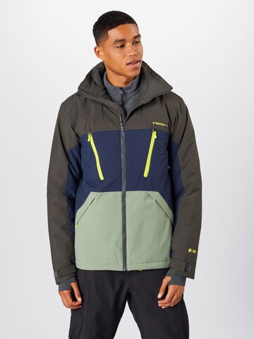 PROTEST Regular Fit Outdoorjacke 'Ultra' in Grün: predná strana