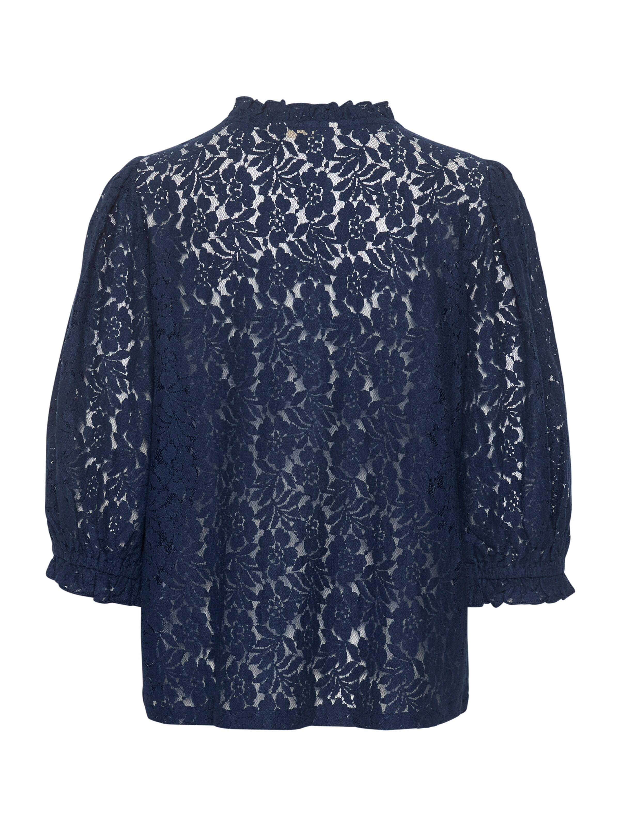 Cream Blúzka 'Kaspis' - Modrá