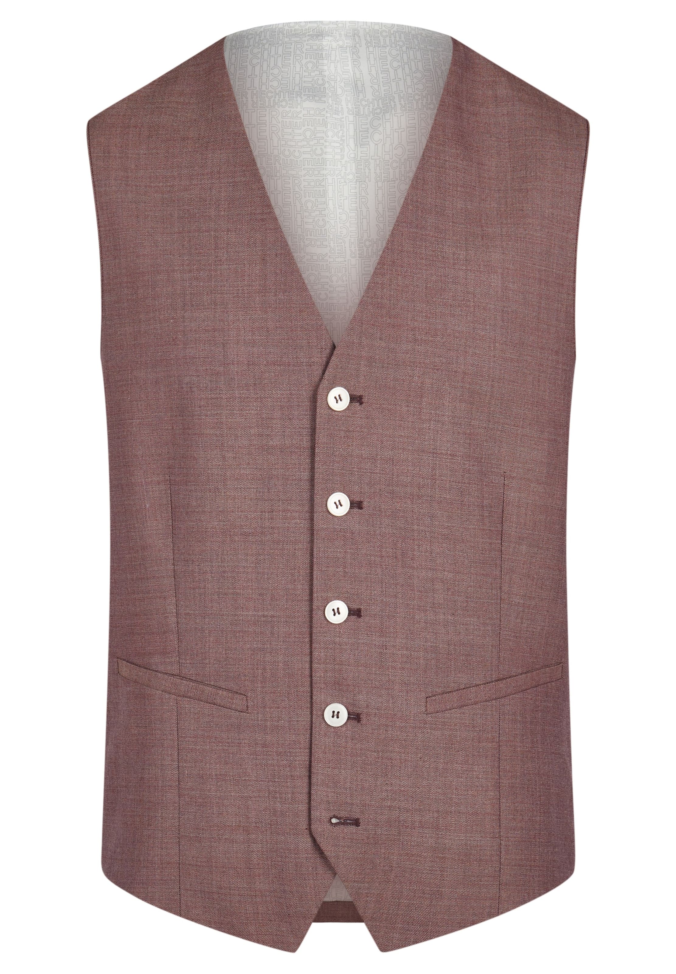 HECHTER PARIS Suit vest in Red: front