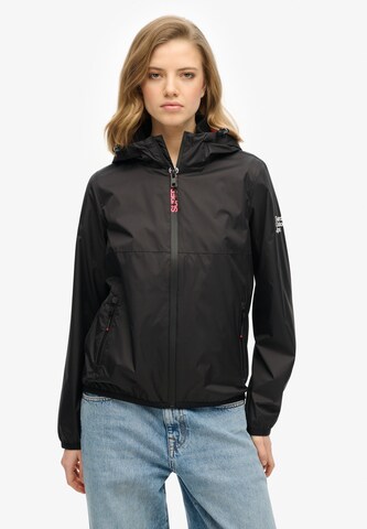 Veste mi-saison Superdry en noir : devant