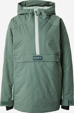 ROXY Sportjas 'RADIANT LINES' in Groen: voorkant