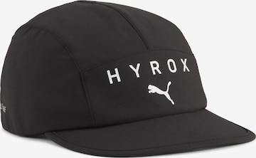PUMA Sports cap 'Puma x Hyrox' in Black: front