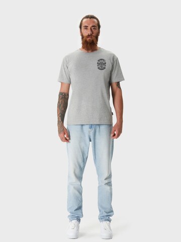 Oldskull Shirt 'Rtrip Nagamurai' in Grey