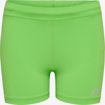 Newline Skinny Sportbroek in Groen: voorkant