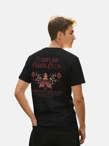 RoamLikeSummer Shirt 'Eastern Oasis Club' in Black