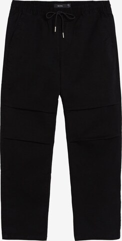 Regular Pantalon Bershka en noir : devant