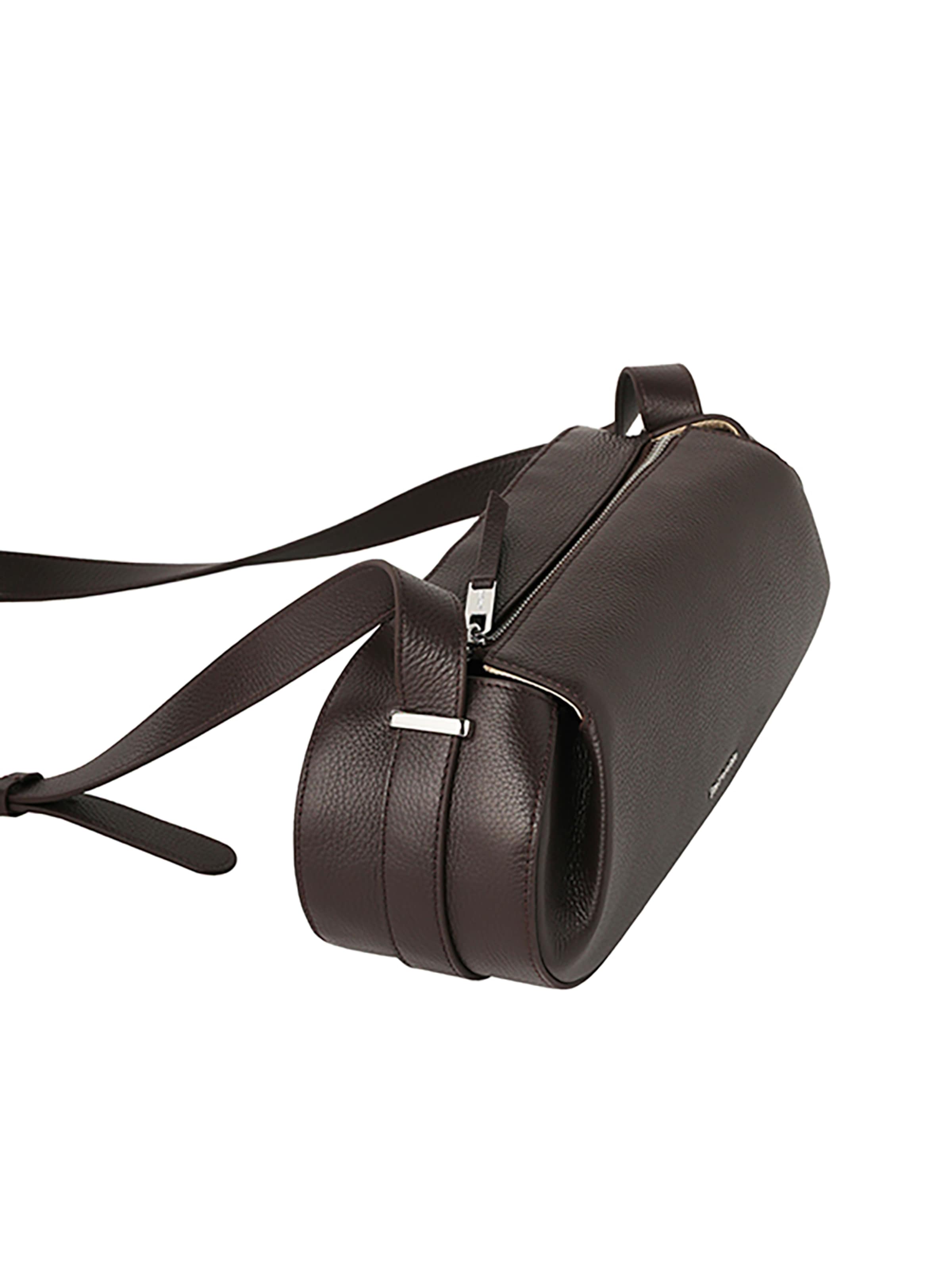 TATUUM - Mala de ombro 'Livia 1' em castanho