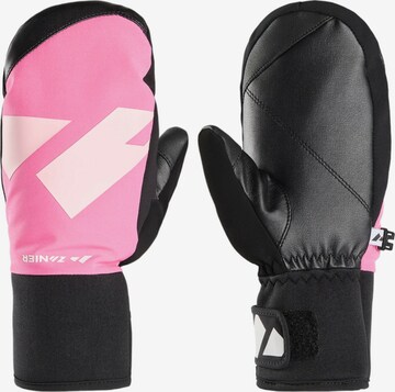 Zanier Athletic Gloves 'Shredder' in Pink: front