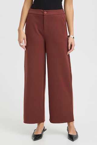 Fransa - Loosefit Calças 'FRBlazer' em castanho: frente