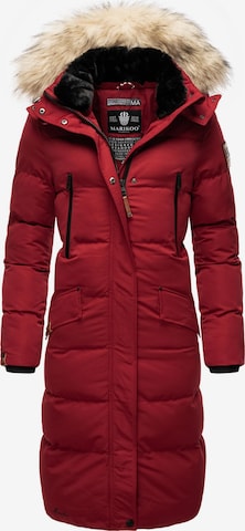 Palton de iarnă 'Schneesternchen' de la MARIKOO pe roșu: față