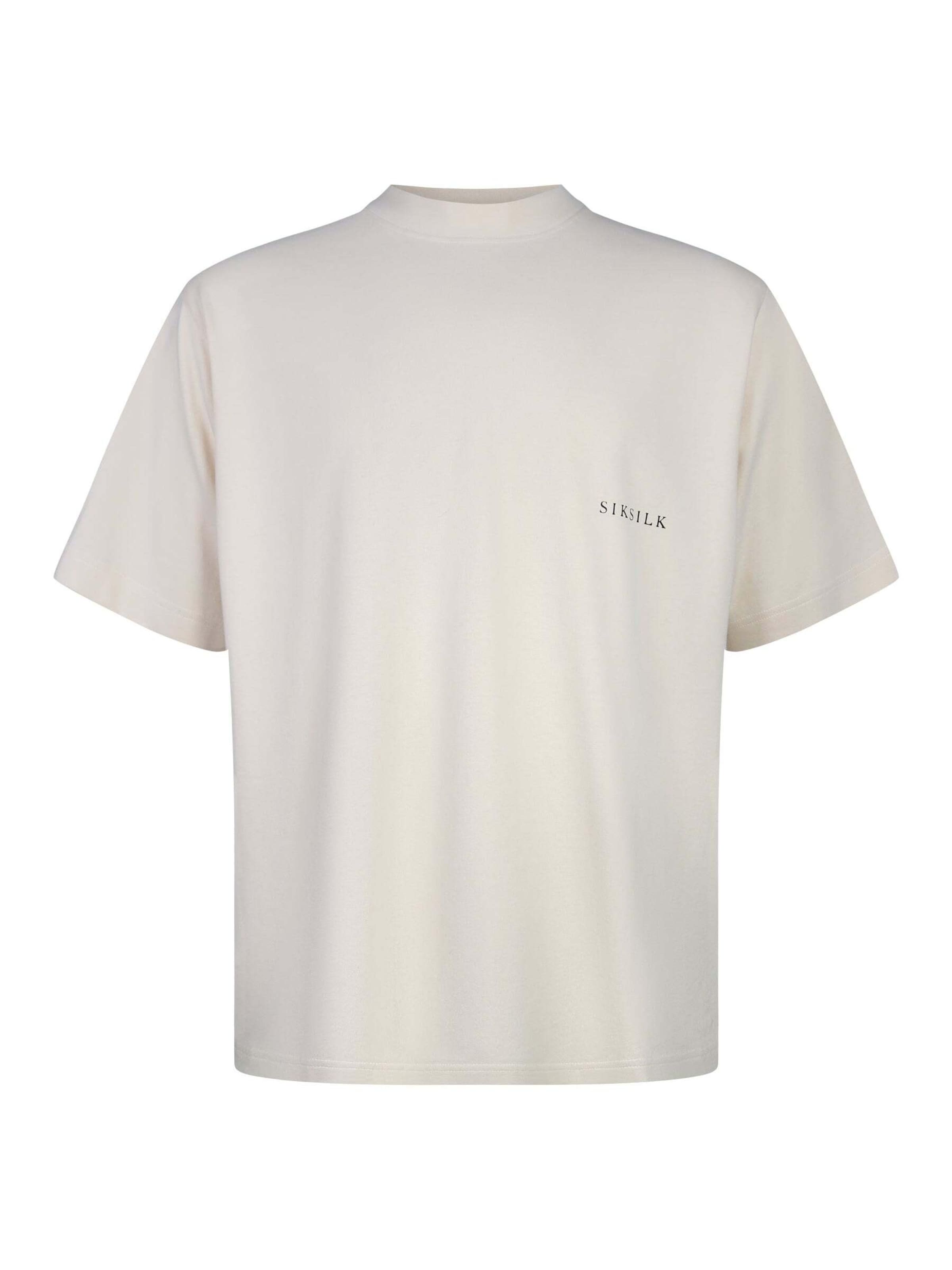 Maglietta 'Graphic' di SikSilk in beige