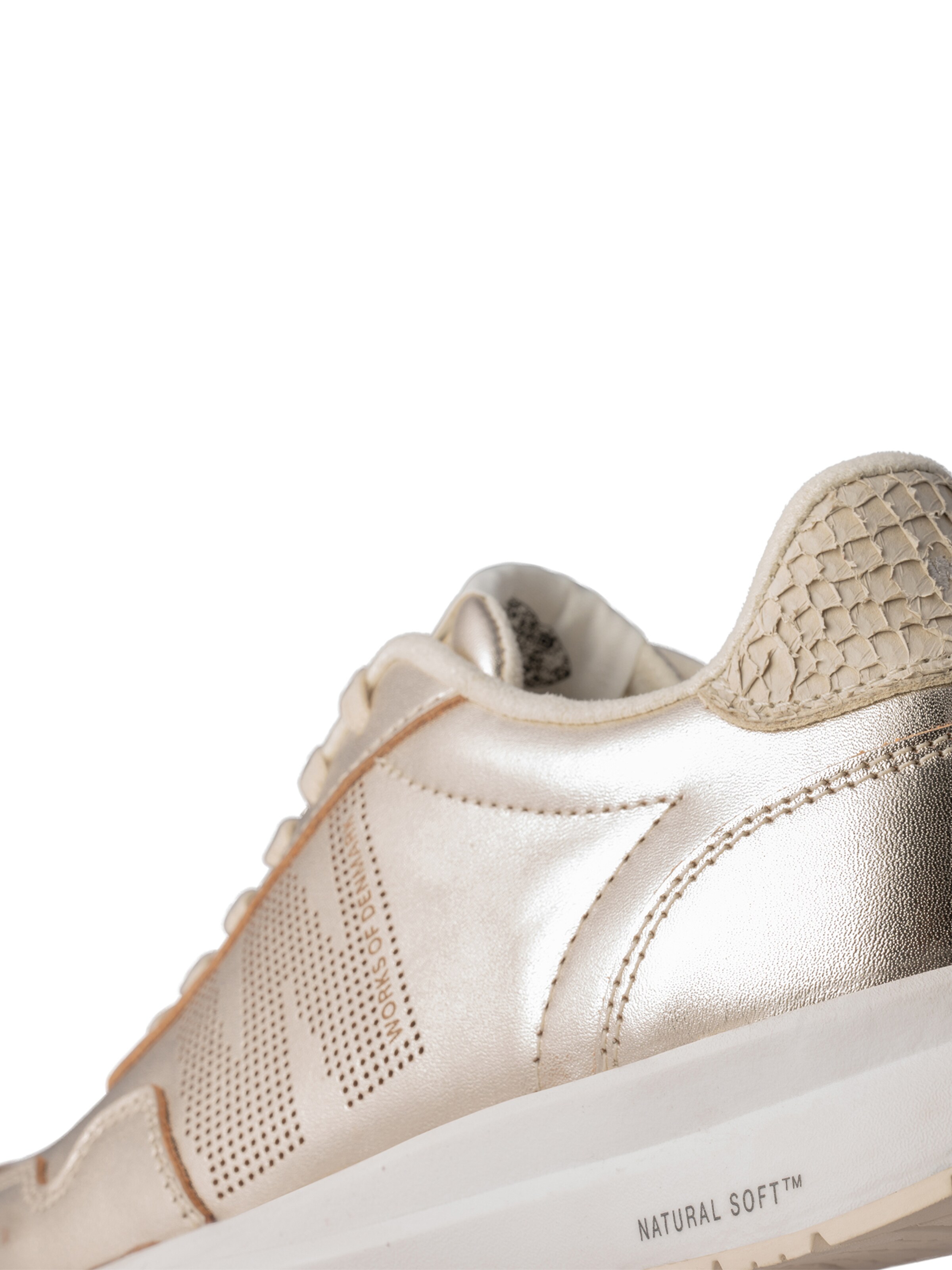 WODEN Sneakers laag 'Nora' in Goud