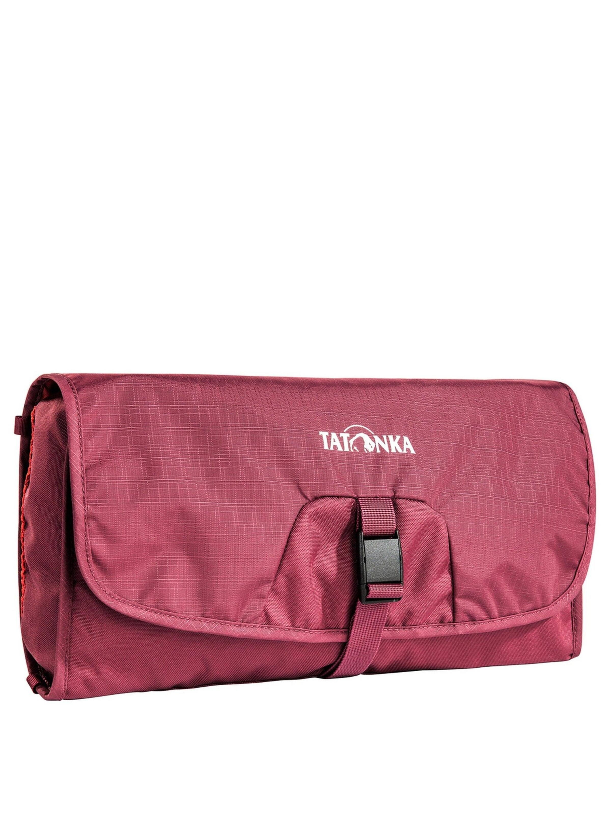 TATONKA Toiletry Bag in Red: front