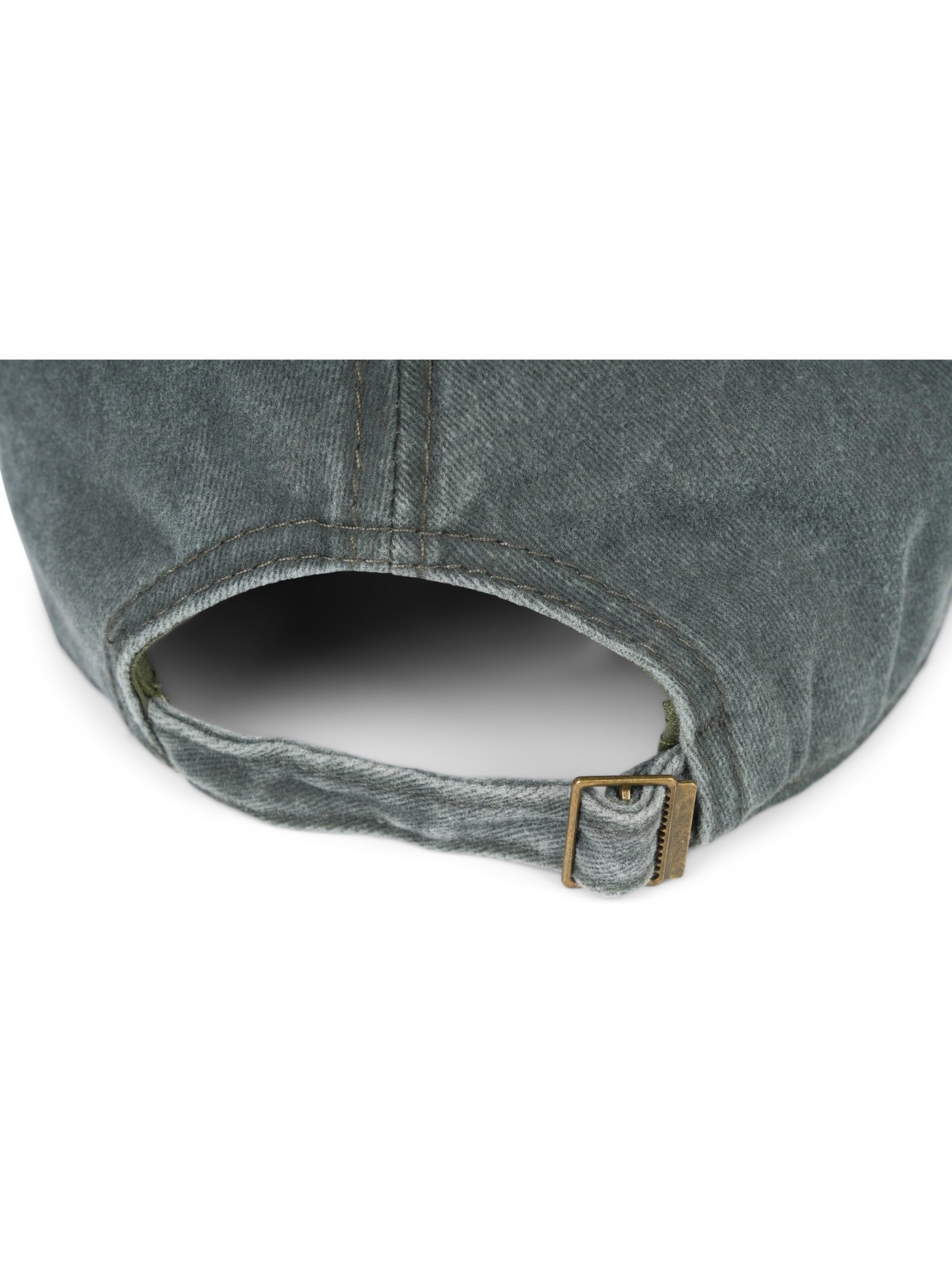 styleBREAKER Cap 'Vintage Baseball Cap Washed Used Look' in Grey