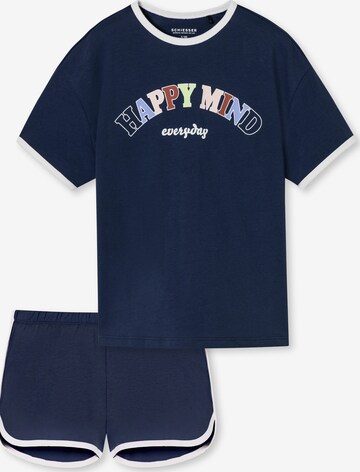 Pyjama 'Nightwear' SCHIESSER en bleu : devant