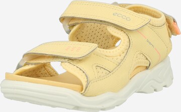 ECCO - Sandália 'ECCO BIOM RAFT' em amarelo: frente