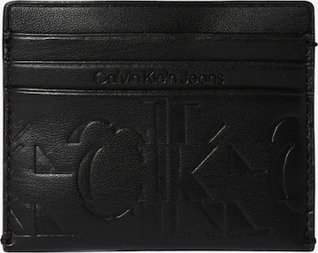 Calvin Klein Jeans Case 'SLEEK' in Black: front