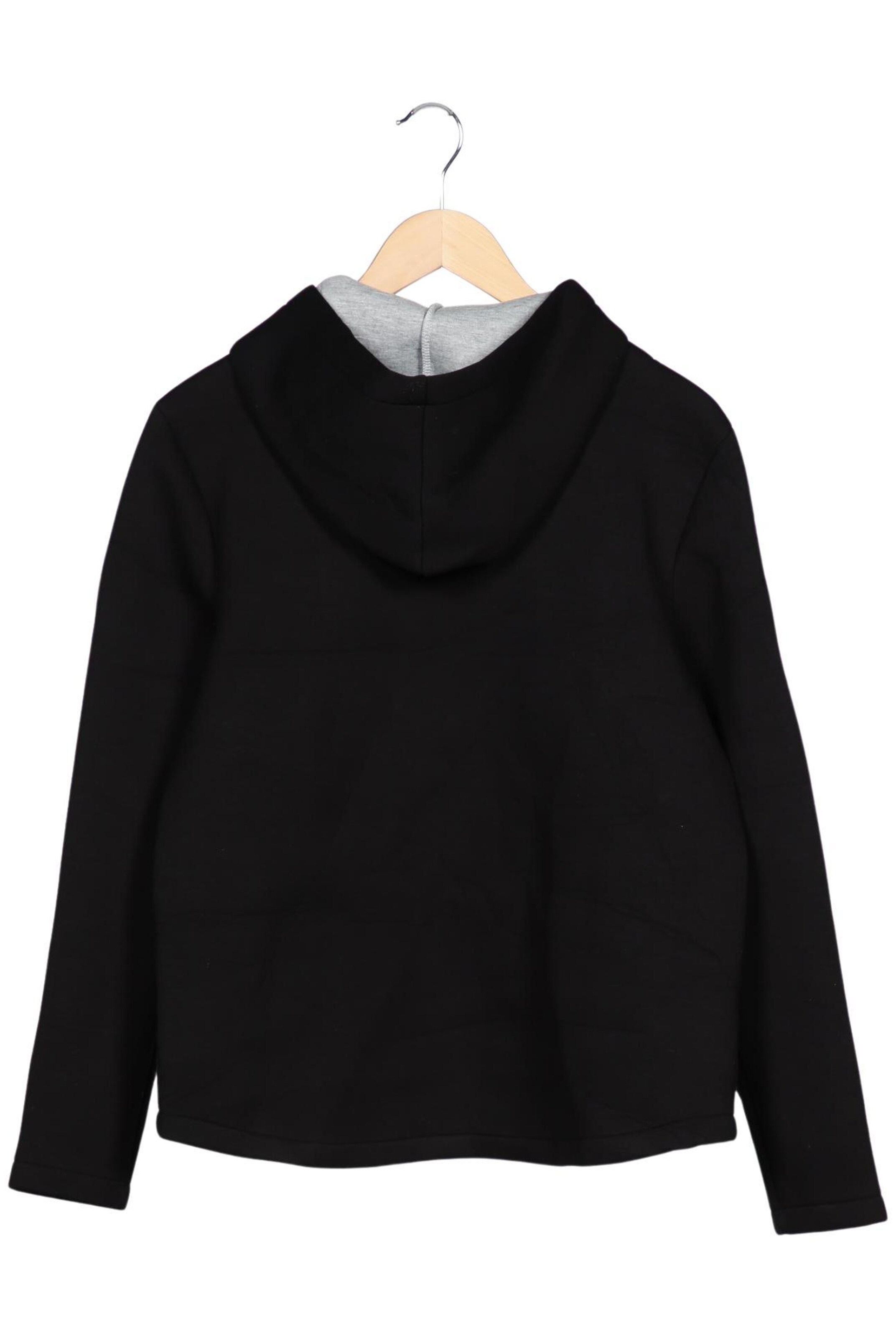 Amber & June Sweatshirt & Zip-Up Hoodie in XL in Black