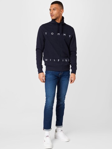 TOMMY HILFIGER Sweatshirt in Blau