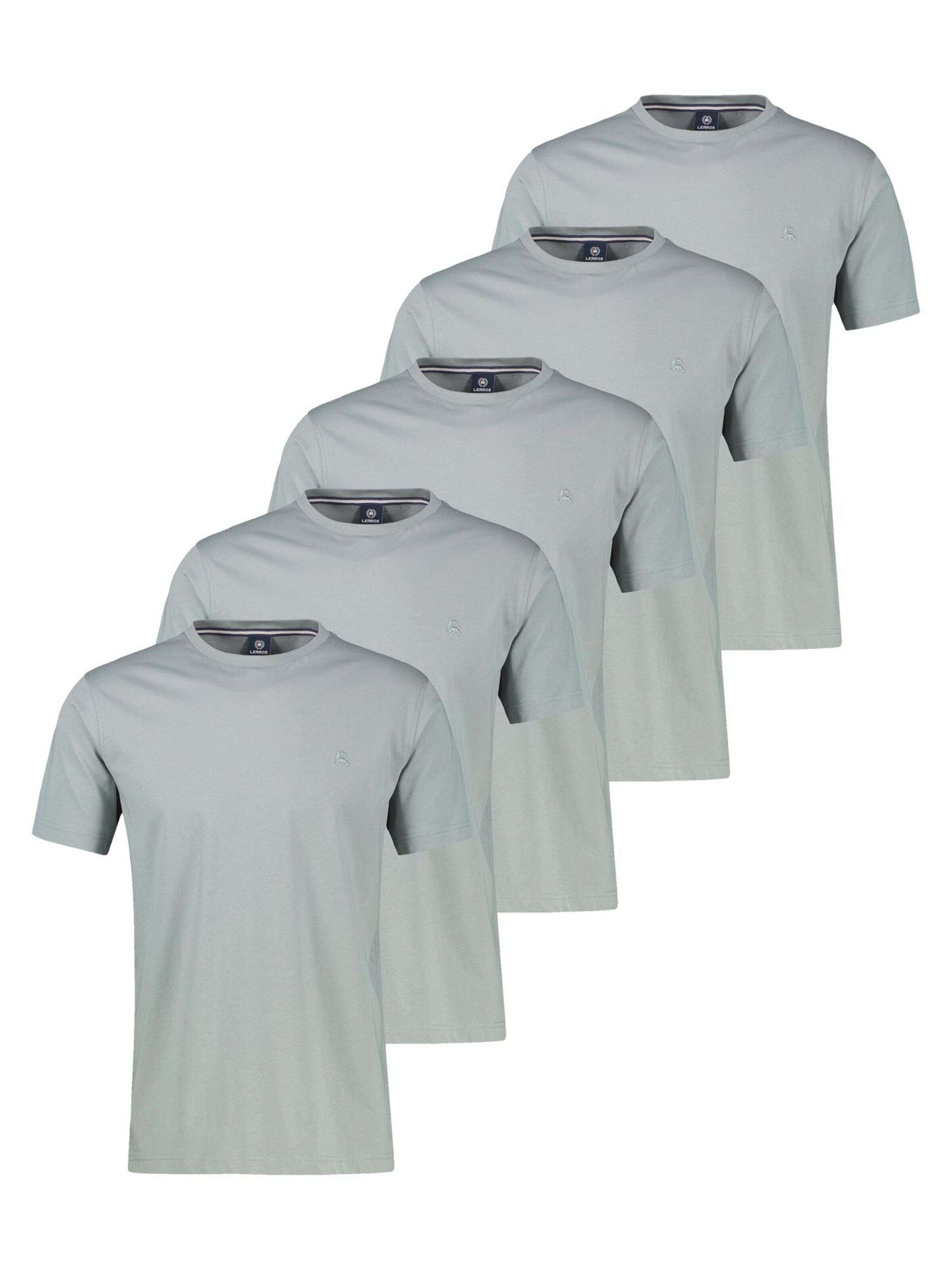 LERROS Shirt 'Basic'‌‌‌‌ in Grau: Vorderseite