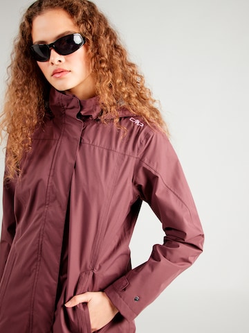 Manteau outdoor CMP en rouge