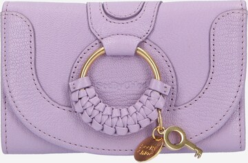 See by Chloé Wallet in Purple: front