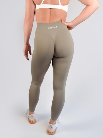 Impulse Fitwear Skinny Sports trousers 'Perfomance' in Grey