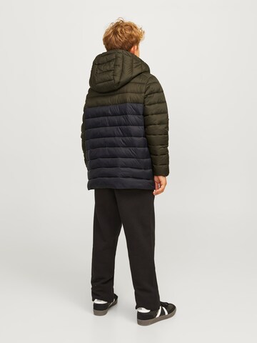 Jack & Jones Junior Χειμερινό μπουφάν 'JJESprint' σε πράσινο