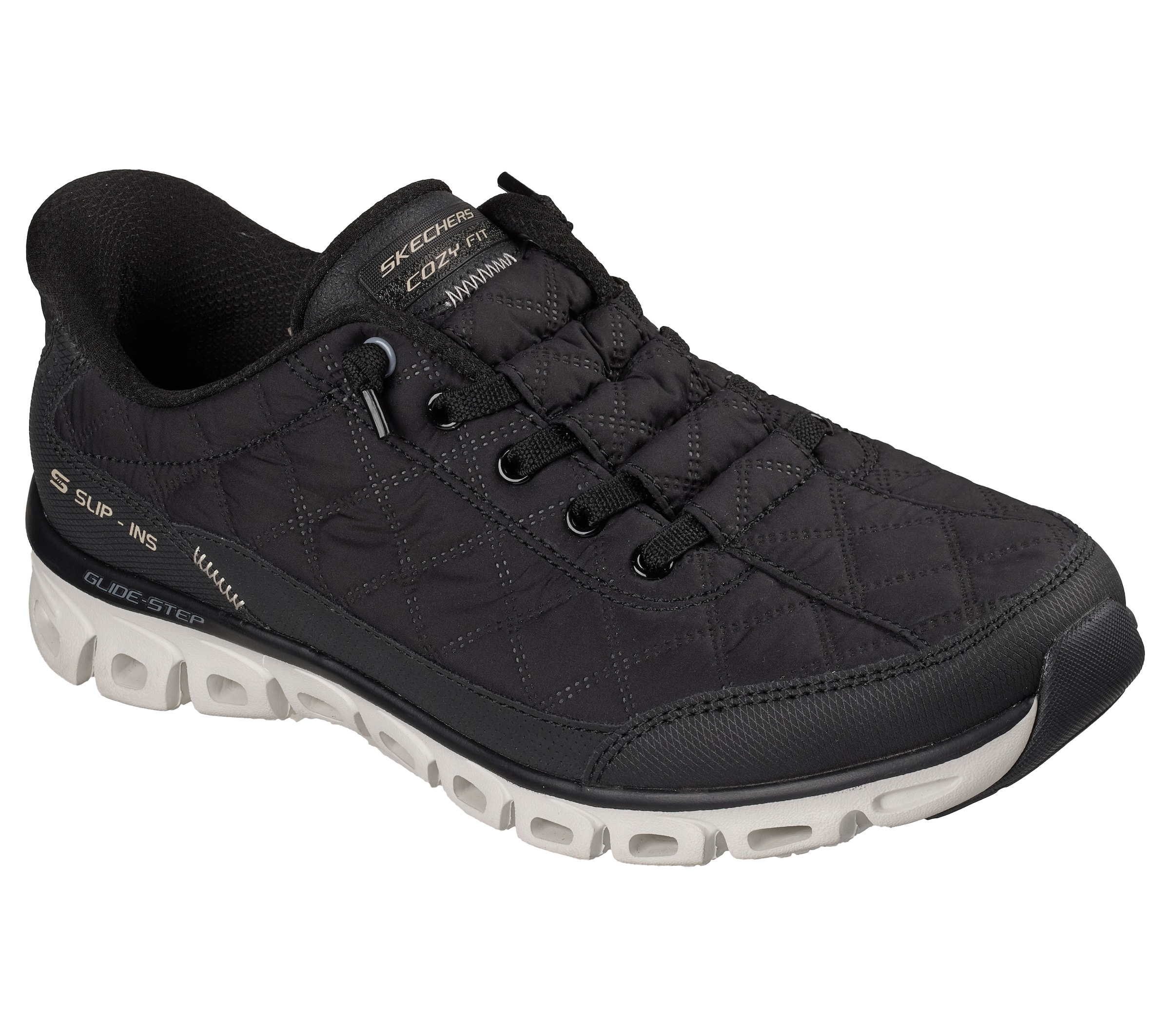 SKECHERS Sneakers in Black: front