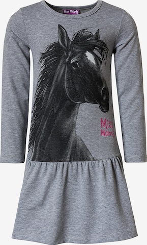 Miss Melody Dress in Grey: front