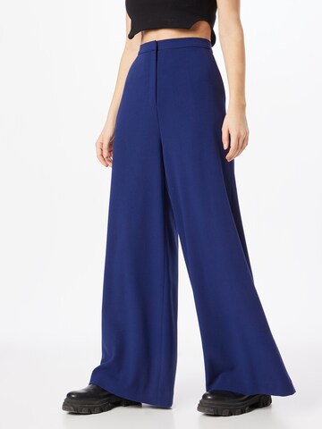 Wide Leg Pantalon 'Peppa' King Louie en bleu : devant