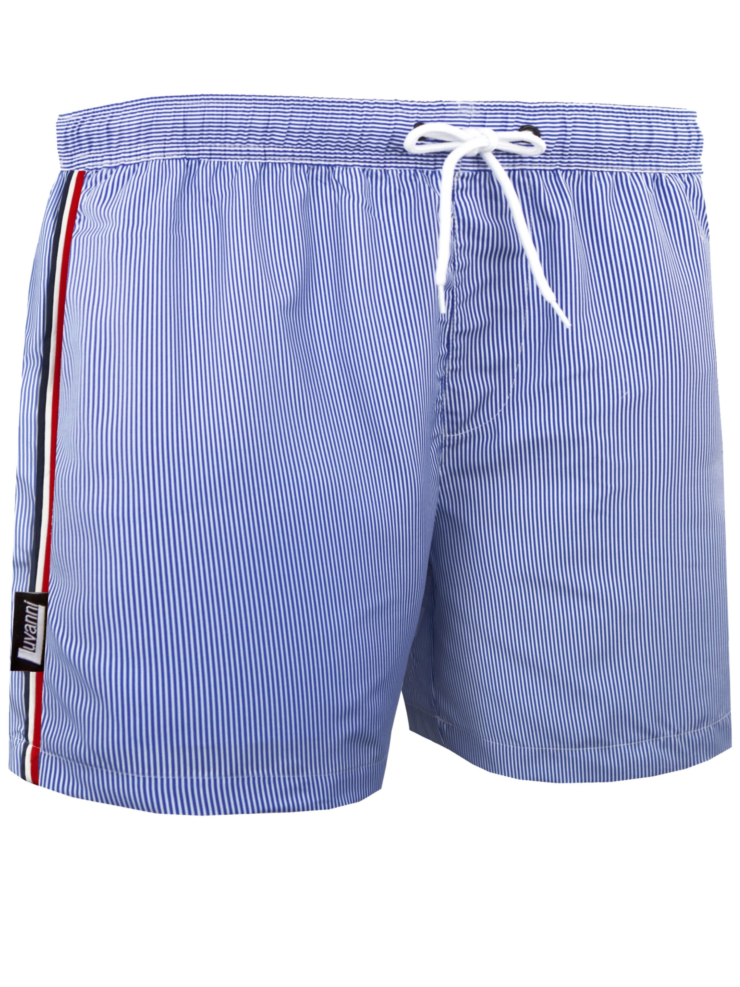 Luvanni Badeshorts 'Boardshorts Style 19'‌‌‌‌‌‌‌‌‌ in Blau: Vorderseite