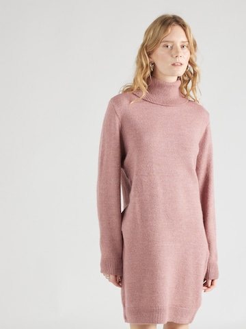 JDY Úpletové šaty 'LIBBY' – pink: přední strana