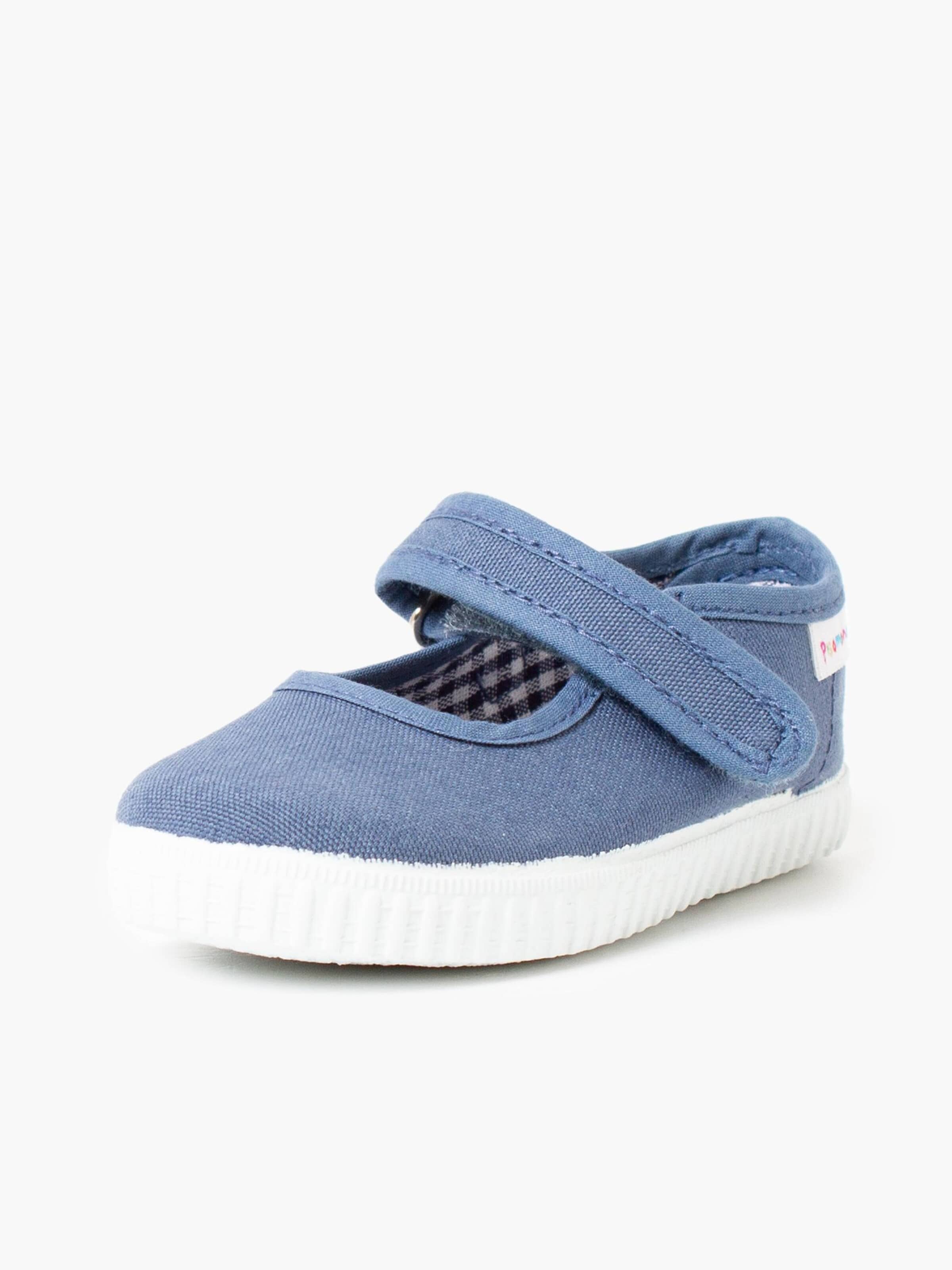 Pisamonas Ballerina's in Blauw: voorkant