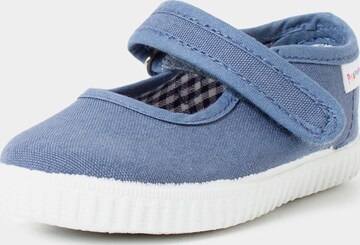 Pisamonas Ballerina's in Blauw: voorkant