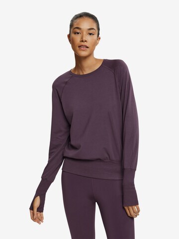 ESPRIT Performance Shirt in Purple: front