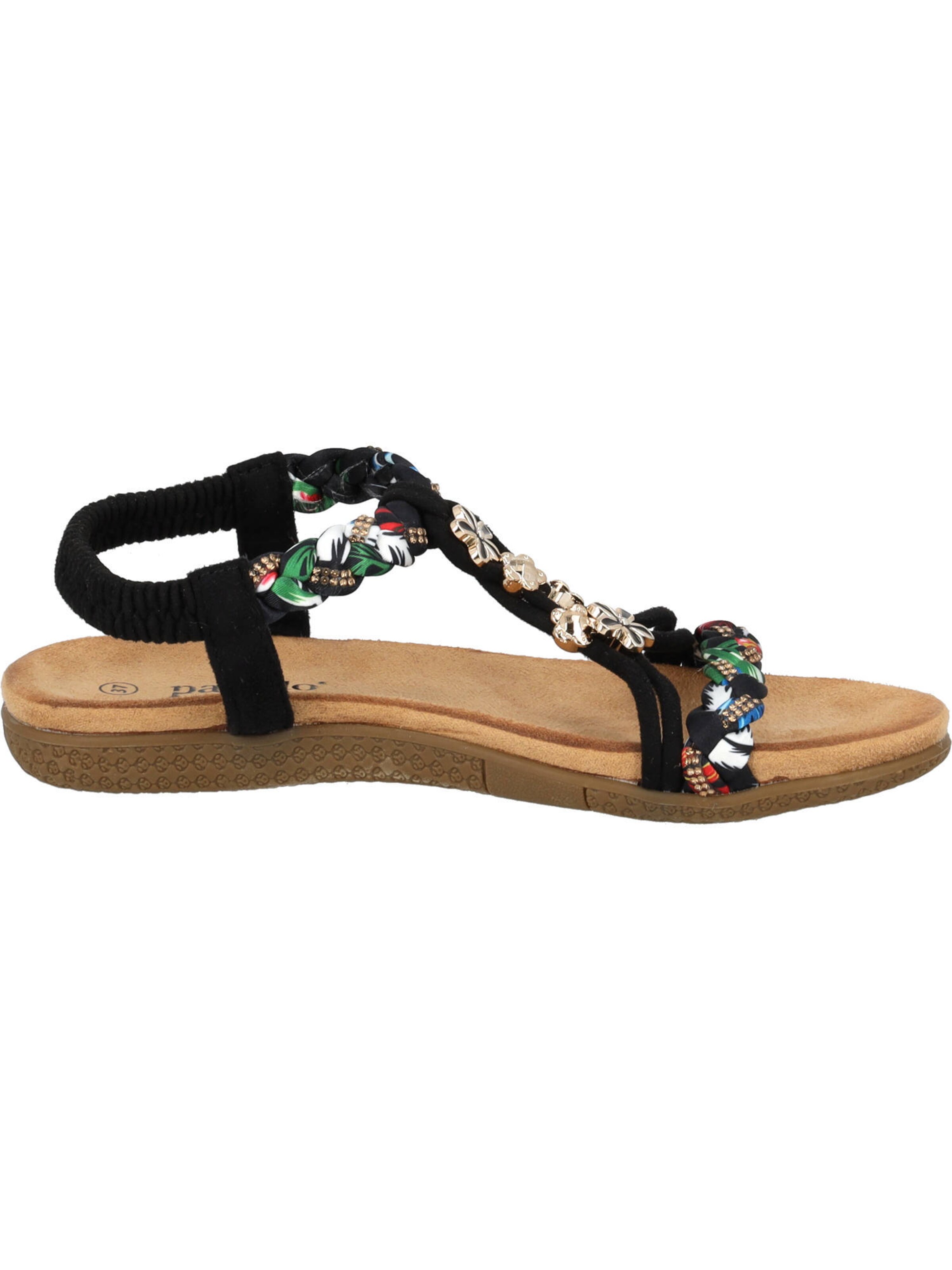 Palado Strap sandal 'Ninralla' in Black