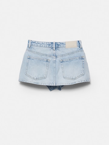 Pull&Bear Hosenrock in Blau