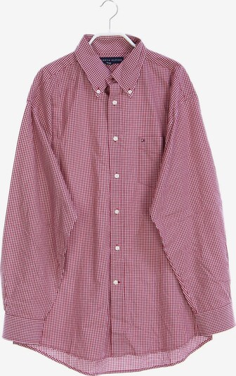 TOMMY HILFIGER Button-down-Hemd in L in rot / weiß, Produktansicht