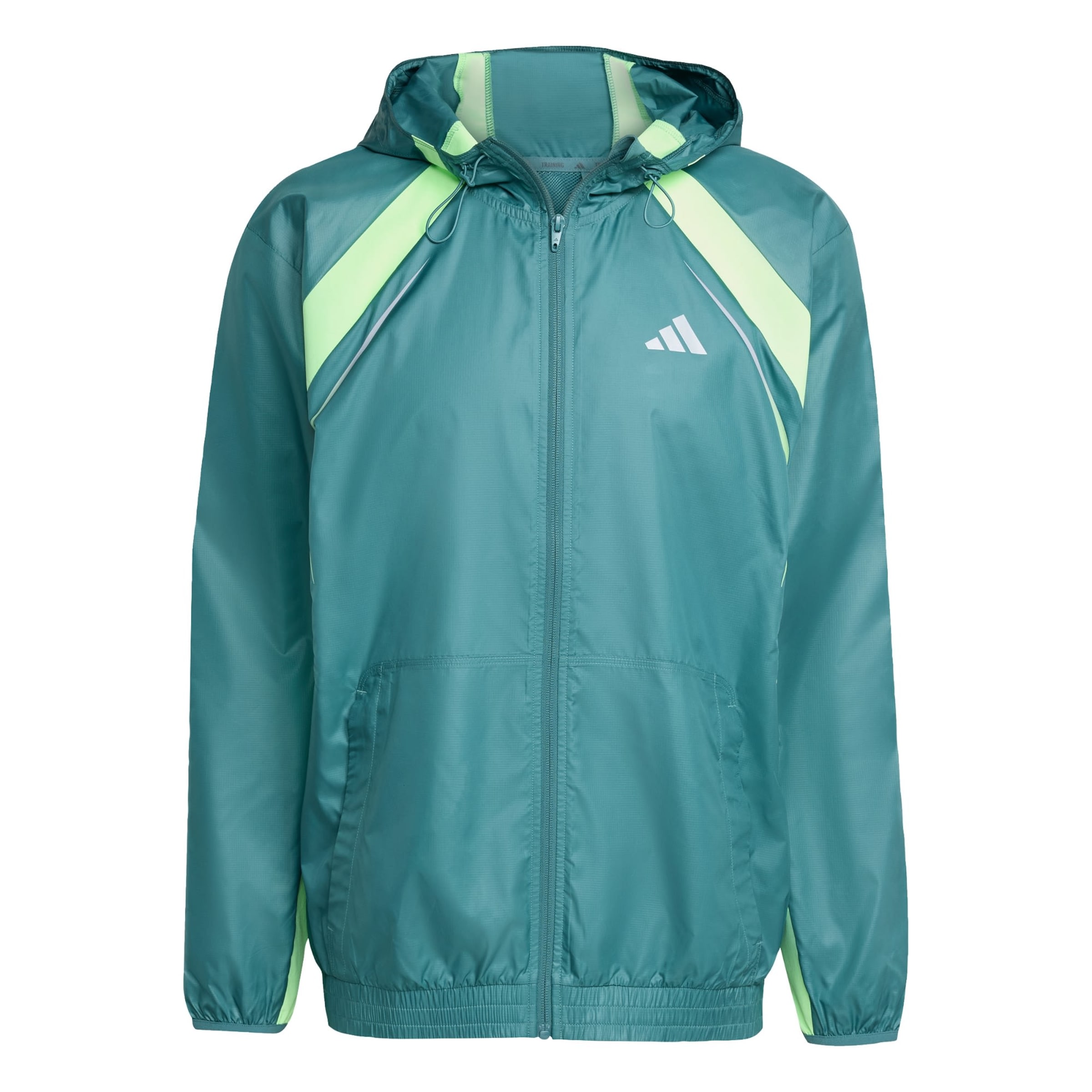 ADIDAS PERFORMANCE - Chaqueta deportiva 'Tech Apparel' en verde: frente