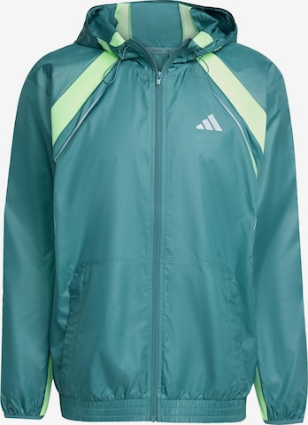 ADIDAS PERFORMANCE - Chaqueta deportiva 'Tech Apparel' en verde: frente