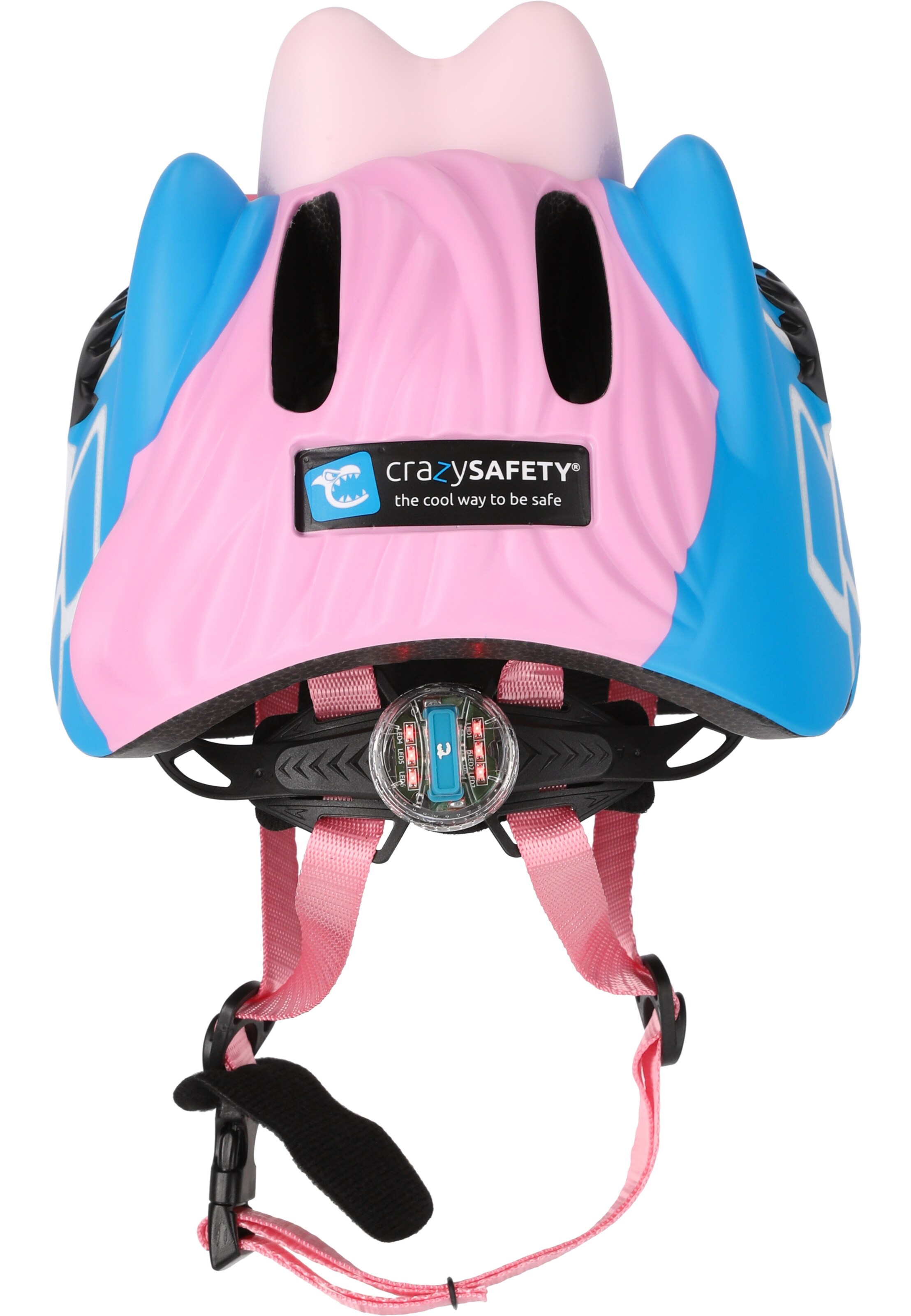 Crazy Safety Helmet 'Giraffe' in Pink