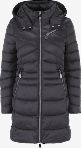 GIL BRET Winter Coat in Black: front